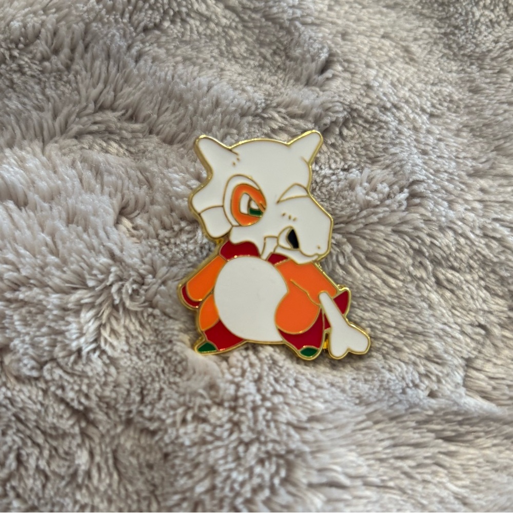 Cubone Pokemon Enamel Pin